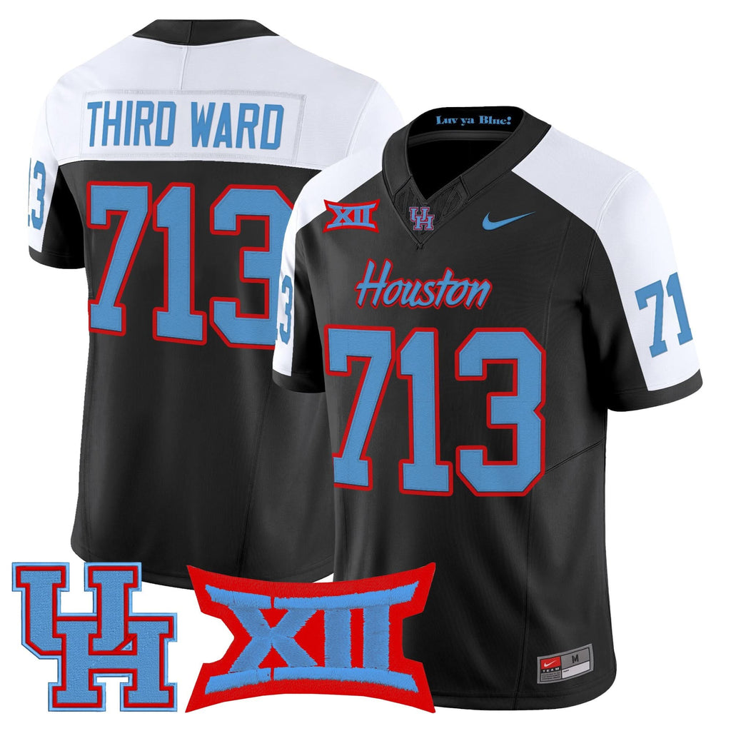 Houston Cougars 2025 Vapor Limited Jersey - All Stitched