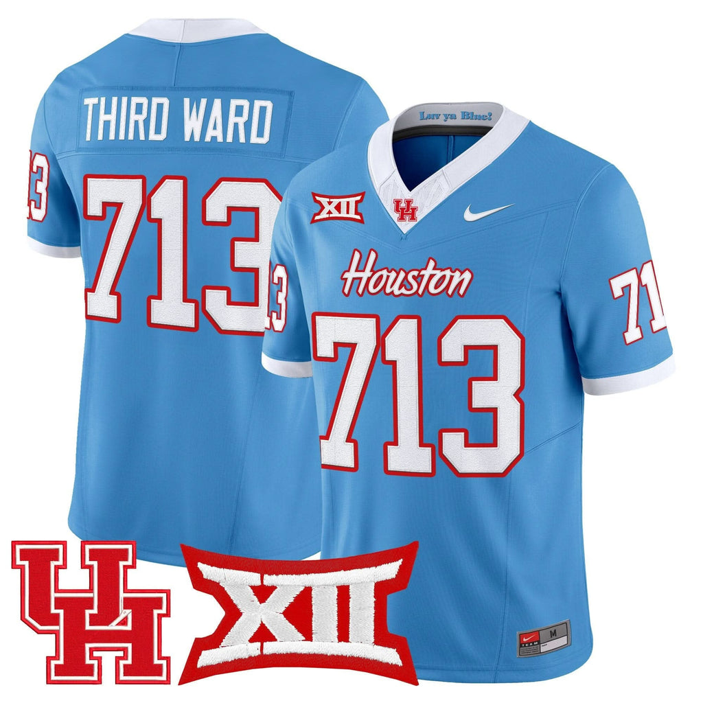 Houston Cougars 2025 Vapor Limited Jersey - All Stitched