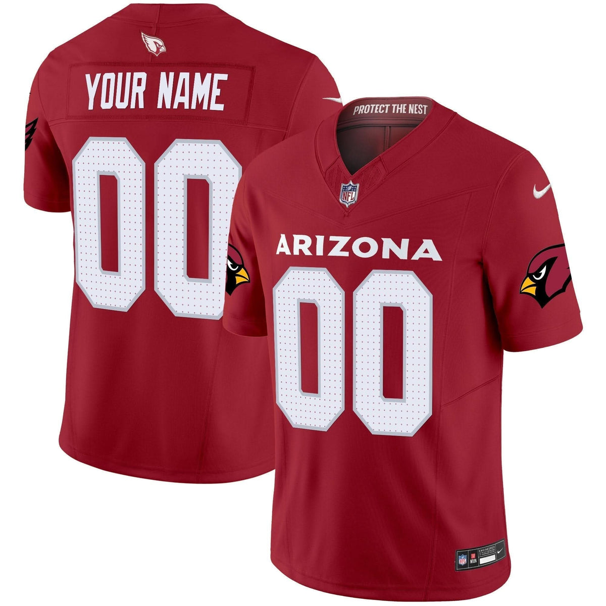 Arizona Cardinals 2024 Vapor Limited Custom Jersey - All Stitched