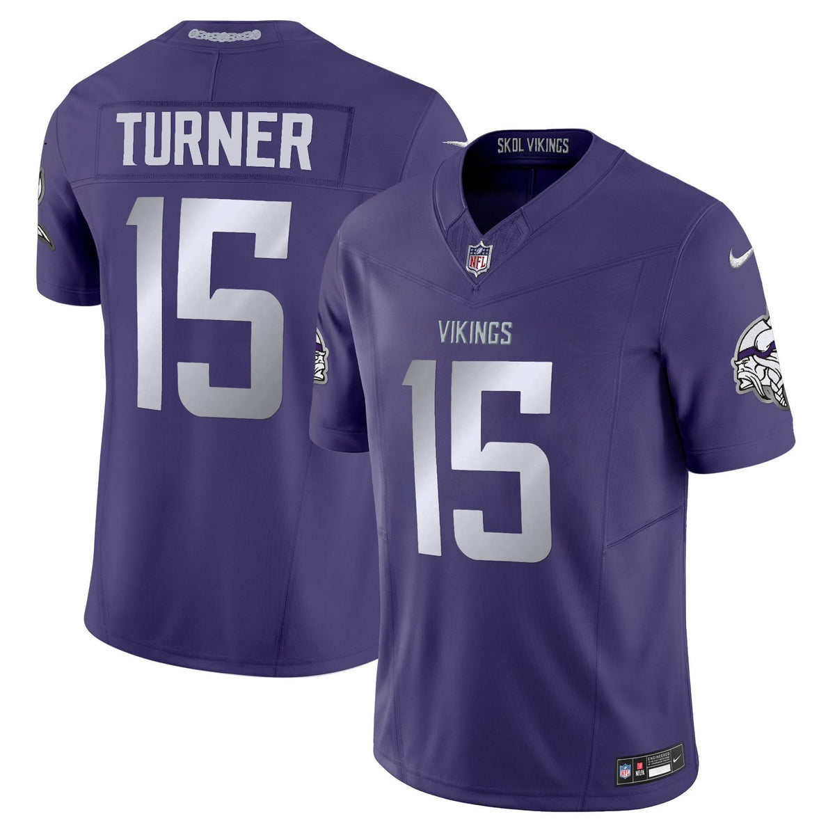 Minnesota Vikings 2024 Winter Warrior Vapor Limited Jersey - All Stitched