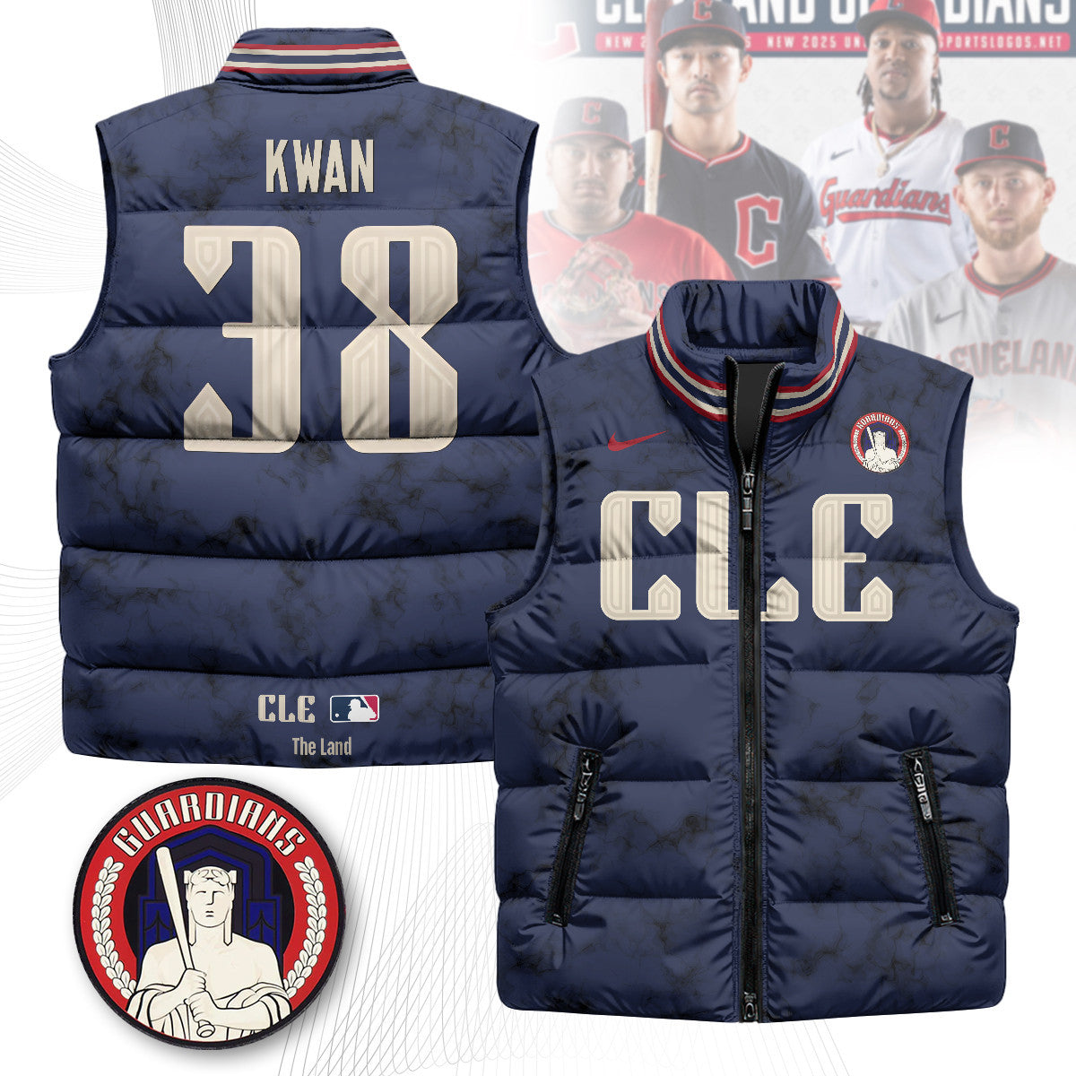 Cleveland Guardians Unisex Puffer Vest