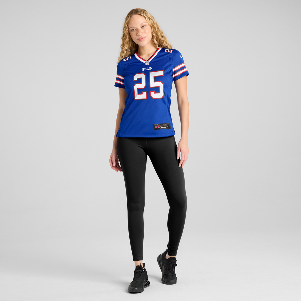 Women's Buffalo Bills Geno Stone Nike Royal Team Game Jersey